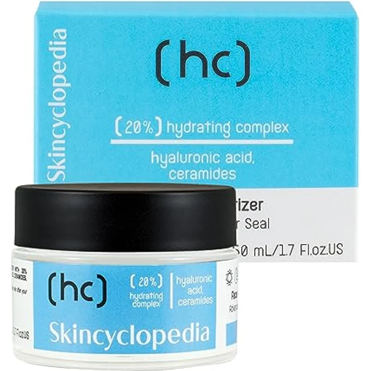 Skincyclopedia Hyaluron Creme hochdosiert mit Ceramiden und Niacinamide, Anti Aging Tagescreme für trockene Haut, 50ml – Bild 1