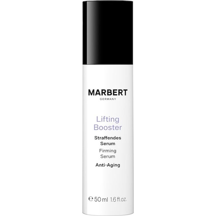 Marbert Lifting Booster, Straffendes Anti-Aging Gesichtsserum mit Hyaluronsäure und Niacinamid, 50 ml