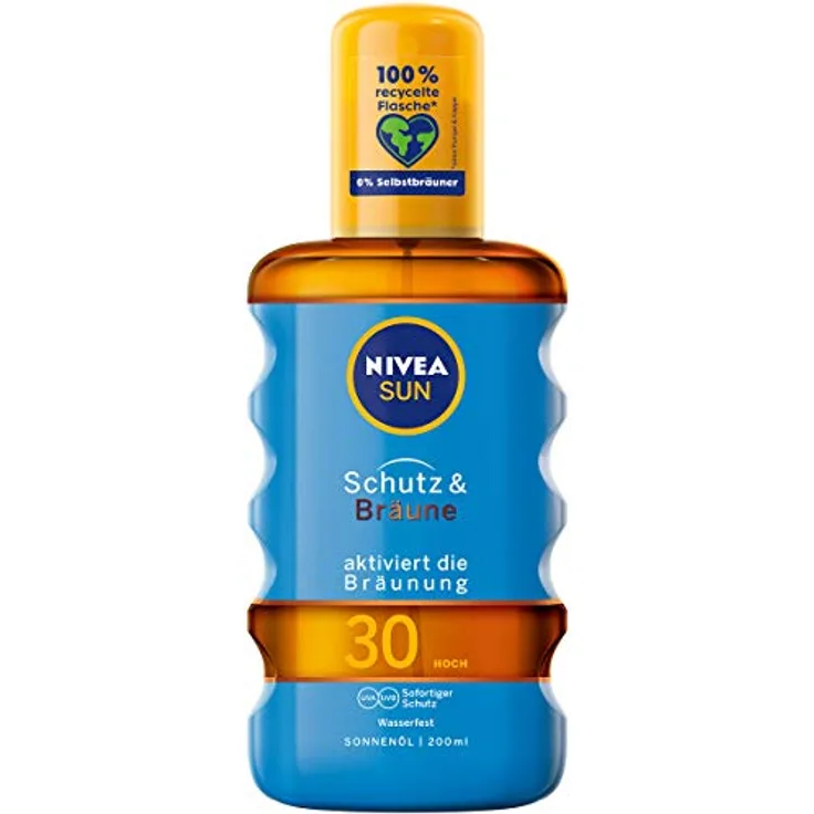 NIVEA SUN Schutz & Bräune SPF 30 Sonnenöl 200 ml