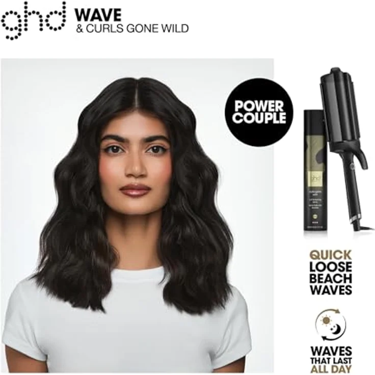 ghd Curls Gone Wild Locken Texturierspray, 200 ml für definierte, voluminöse Locken – Bild 2