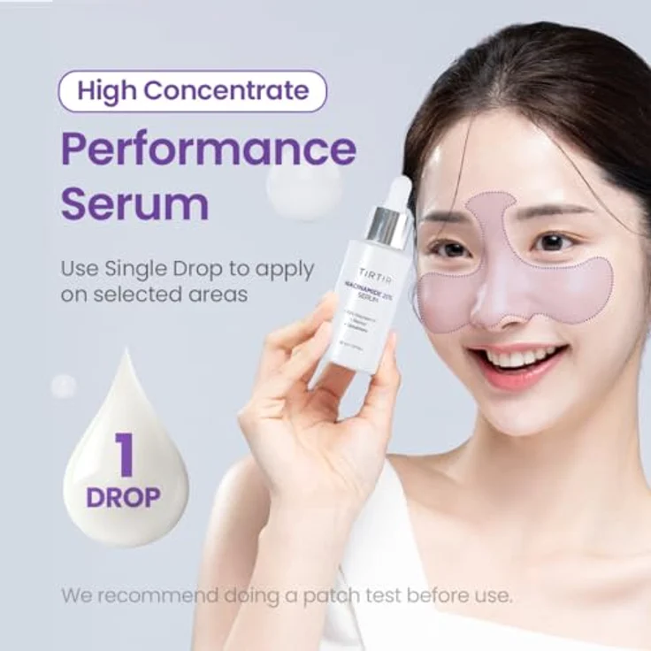TIRTIR Niacinamide 20% Serum, Aufhellendes Anti-Falten-Serum mit festigender Wirkung, 30 ml – Bild 6