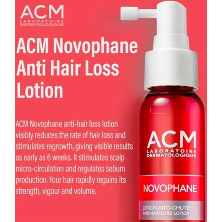 ACM Novophane Anti-Drop Lotion, Haarkur gegen Haarausfall mit Vitaminen und ätherischen Ölen, 100 ml – Bild 3