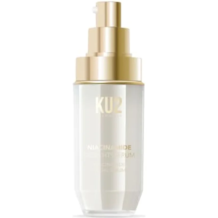 KU2 Cosmetics Niacinamide Serum, Gesicht Serum zur Reduzierung von Hautunreinheiten und Verfeinerung der Poren, ideal für fettige und zu Unreinheiten neigende Haut, 30 ml