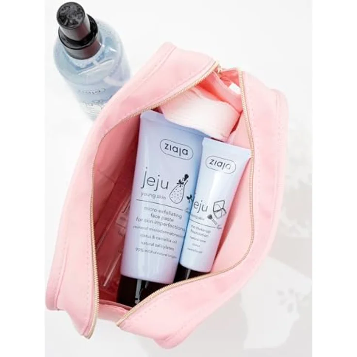 Ziaja Jeju Pasta Microexfoliante Facial - 75 ml, sanfte Gesichtsreinigung mit biologisch abbaubaren Peelingsubstanzen – Bild 5