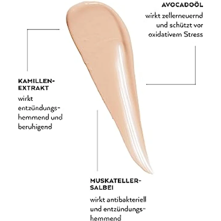 Und Gretel Tunkal Concealer, 4 ml, Nr. 3 - Deep Beige, feuchtigkeitsspendende Formel mit lichtreflektierenden Pigmenten – Bild 2