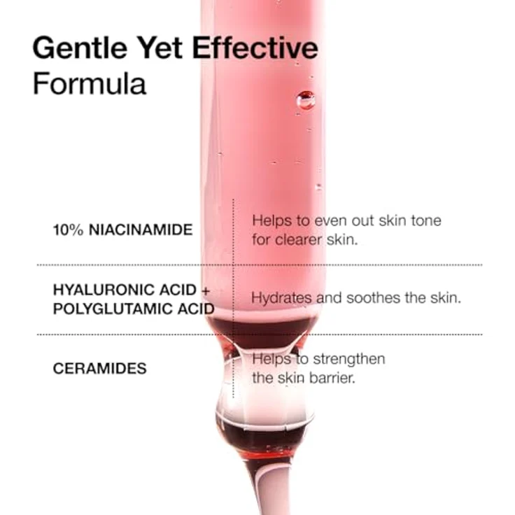 ANUA Serum mit 10 % Niacinamid + 4 % Tranexamsäure, Ceramid, Hyaluronsäure, Vitamin B12, natürliche Farbe, Koreanische Glashaut, parfümfrei, 30 ml - Gesichtscreme – Bild 4