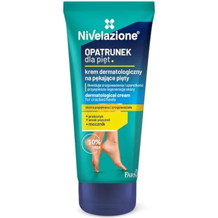 Farmona Nicelazion Fersenpflaster, dermatologische Creme zur Linderung von rissigen Fersen, 75 ml, feuchtigkeitsspendend und hautregenerierend