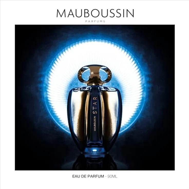 Mauboussin - Star 90 ml – Eau de Parfum Damen – Holzig & Amber - Königsblau & Gold – Bild 2