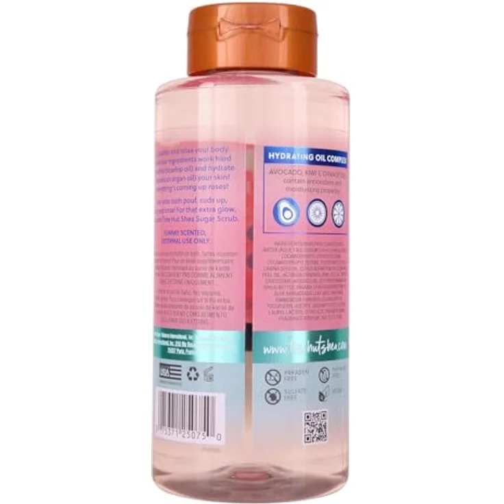 Tree Hut Moroccan Rose Foaming Gel Wash, schaumiges Duschgel mit Sheabutter und Arganöl, 532 ml – Bild 3