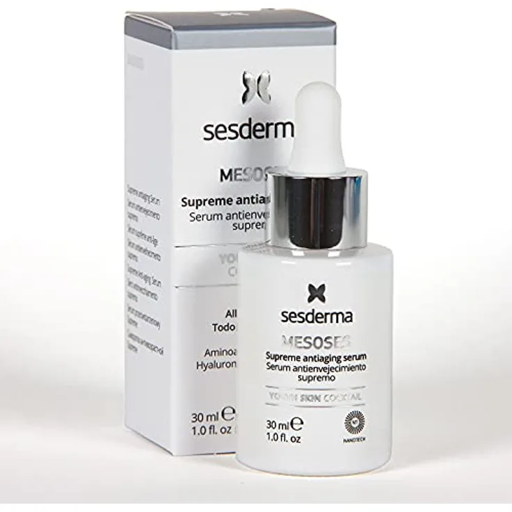 SESDERMA Mesoses Liposomales Serum Intensives Anti-Ageing Serum Verbessert das Aussehen der Haut Junge Haut Feuchtigkeitsspendend Aminosäuren Verzögert die Zeichen der Hautalterung 30 ml