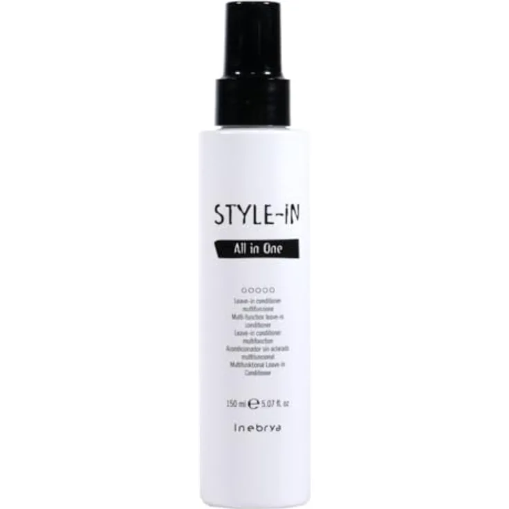 Inebrya Style-In All In One Leave-in Conditioner, multifunktionaler Pflege-Conditioner für geschmeidiges Haar, 150 ml