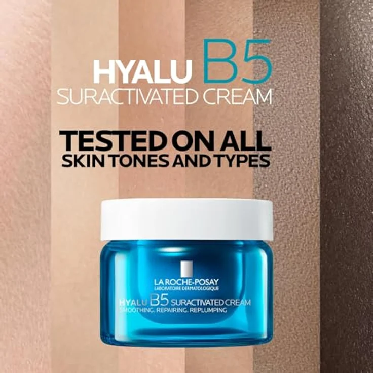 La Roche-Posay Hyalu B5 Suractivated Cream, konzentriertes Creme mit Hyaluronsäure, 50 ml, reduziert Falten und spendet intensiv Feuchtigkeit – Bild 7