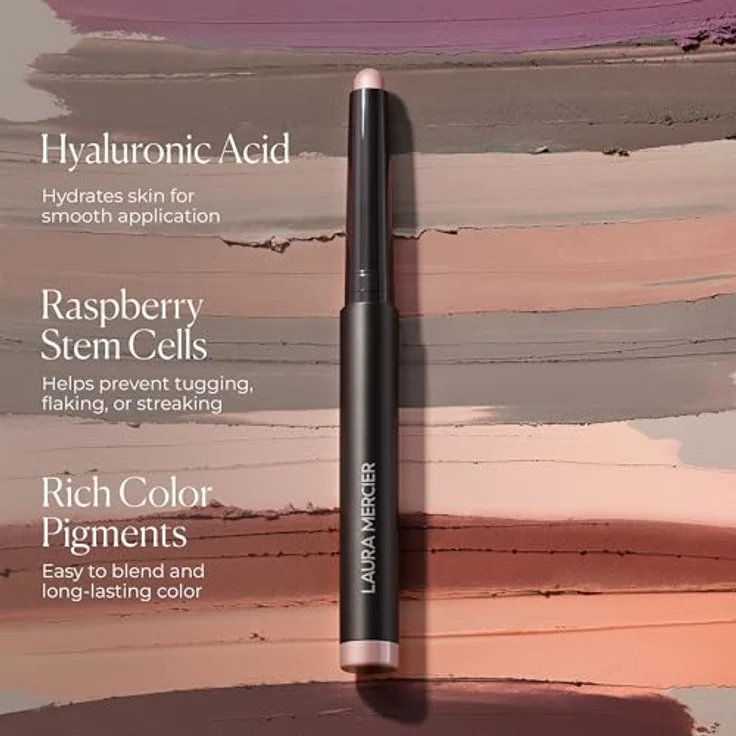 Laura Mercier Caviar Stick Eye Colour, Lidschatten mit wisch- und wasserfester Formel, Farbe: Caramel, 1,64 g – Bild 7
