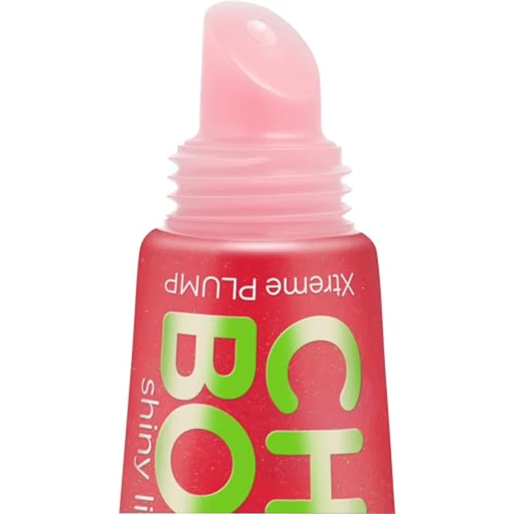 essence CHILI BOMB shiny lipgloss 01 Strawberry Salsa, Volumengebender Lipgloss mit nicht klebender Textur und Chili-Extrakt für aufpolsternden Effekt – Bild 3