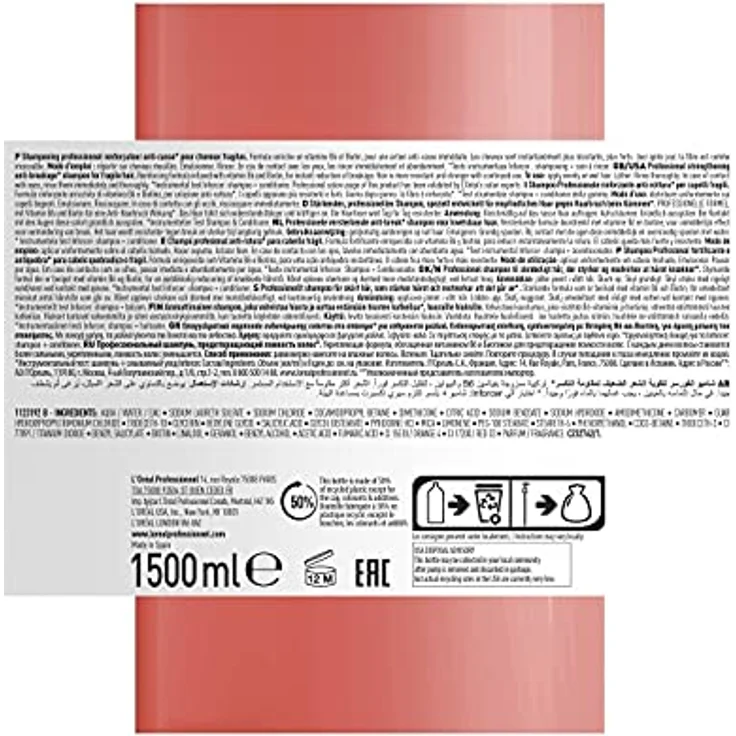 L'Oreal Serie Expert Inforcer Shampoo 1500 ml – Bild 3