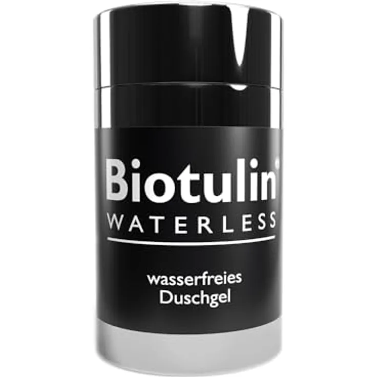 Biotulin Waterless wasserfreies Duschpuder, 70 g Duschgel zur Hautreinigung und -pflege