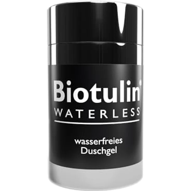 Biotulin Waterless wasserfreies Duschpuder, 70 g Duschgel zur Hautreinigung und -pflege – Bild 1