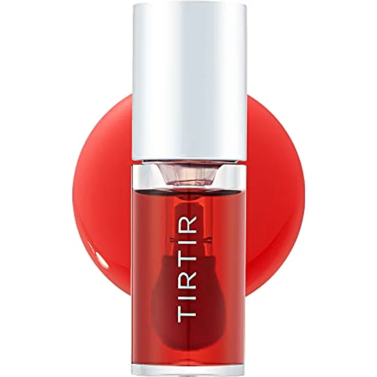 TIRTIR My Glow Lip Oil, Lippenöl mit feuchtigkeitsspendender Wirkung, Farbton Rosy, 5,7 ml