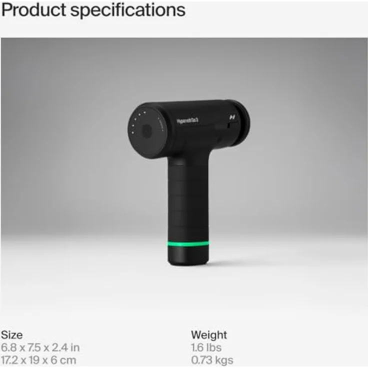 Hyperice Hypervolt Go 3, tragbares Massagegerät mit leistungsstarkem Motor und handlichem Design – Bild 4