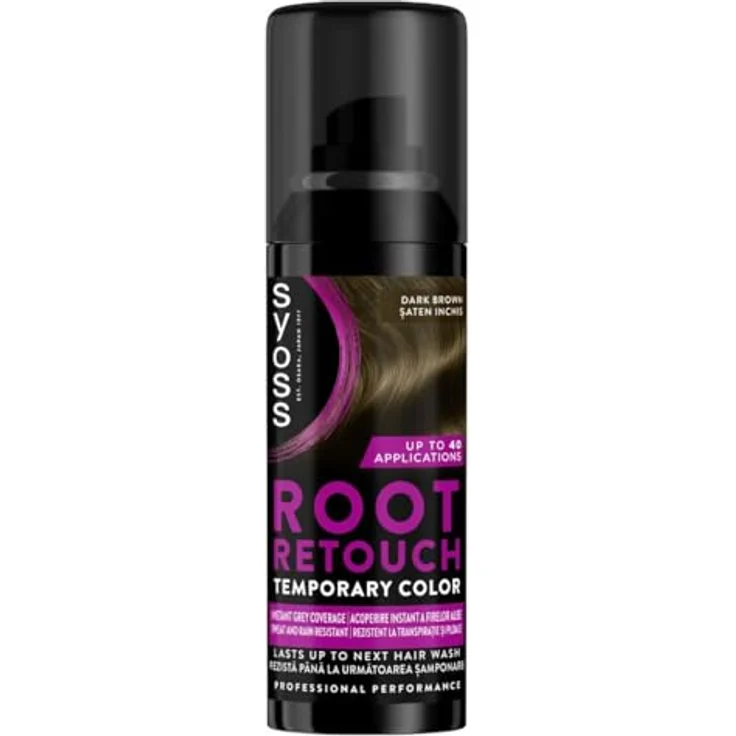 Syoss Ansatz Retoucher Kaschierspray Dunkelbraun 120 ml – Bild 9
