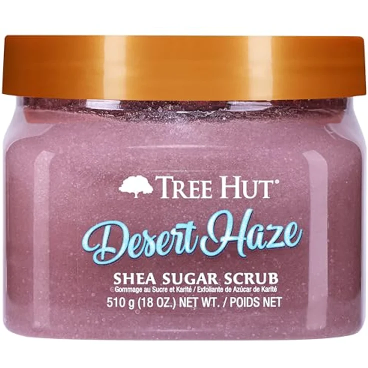 Tree Hut Desert Haze Shea Sugar Scrub | Peeling-Körperpeeling entfernt abgestorbene, trockene Haut für ein weiches und hydratisiertes Gefühl | pflegende essentielle Körperpflege | 532 ml – Bild 1