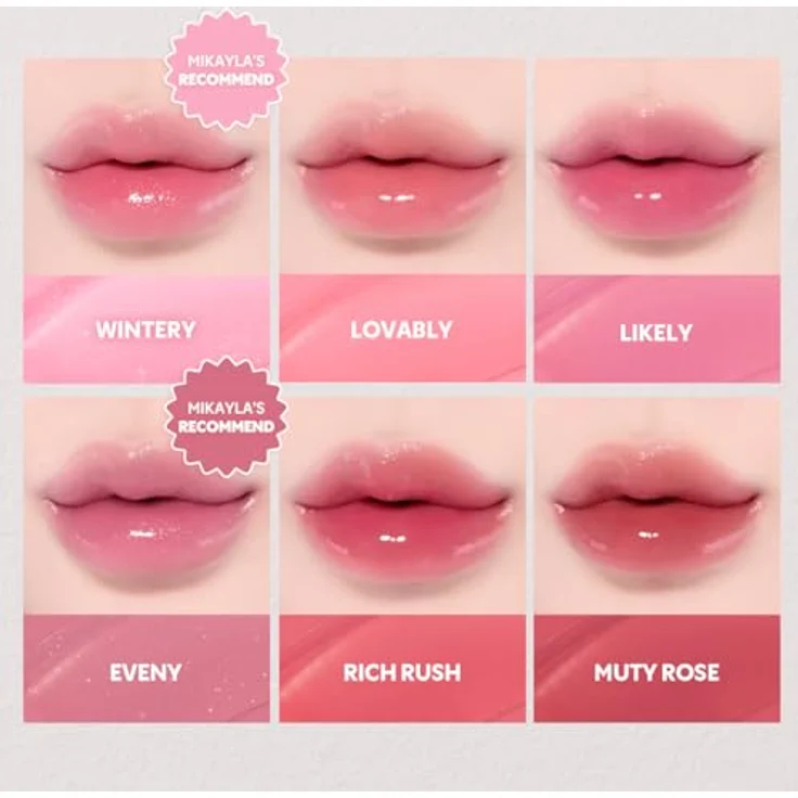 TIRTIR Waterism Glow Tint, langlebiger Lipgloss 1.8 g in Farbton 29 Eveny (White Snowy Collection) mit hohem Glanz und feuchtigkeitsspendender Wirkung – Bild 6