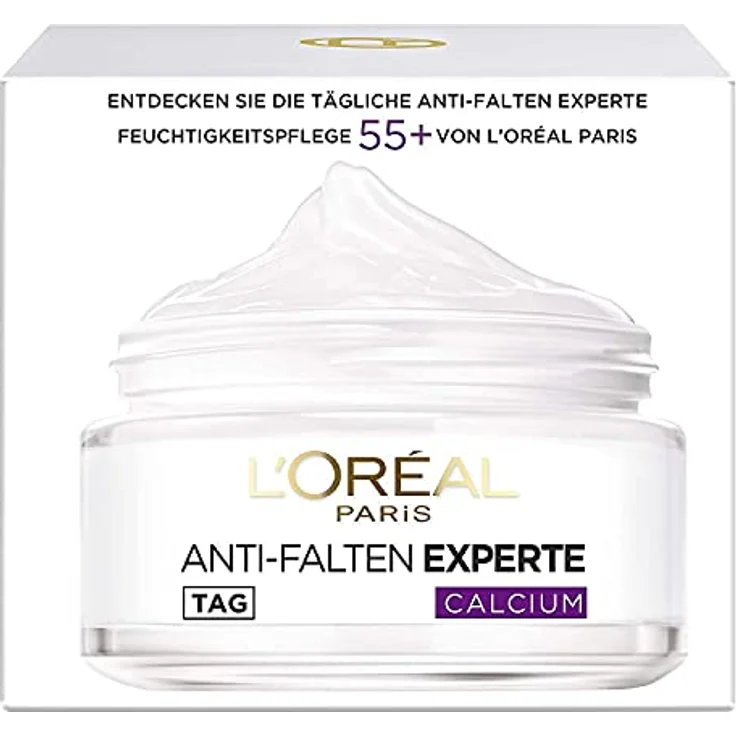 L'Oréal Paris Anti-Falten Experte 55+ Calcium Gesichtscreme 50 ml – Bild 6