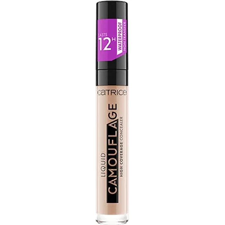 Catrice Liquid Camouflage High Coverage Concealer, wasserfester Abdeckstift mit 12h Deckkraft, 3x5ml, Nr. 010 Porcellain, für alle Hauttypen – Bild 3