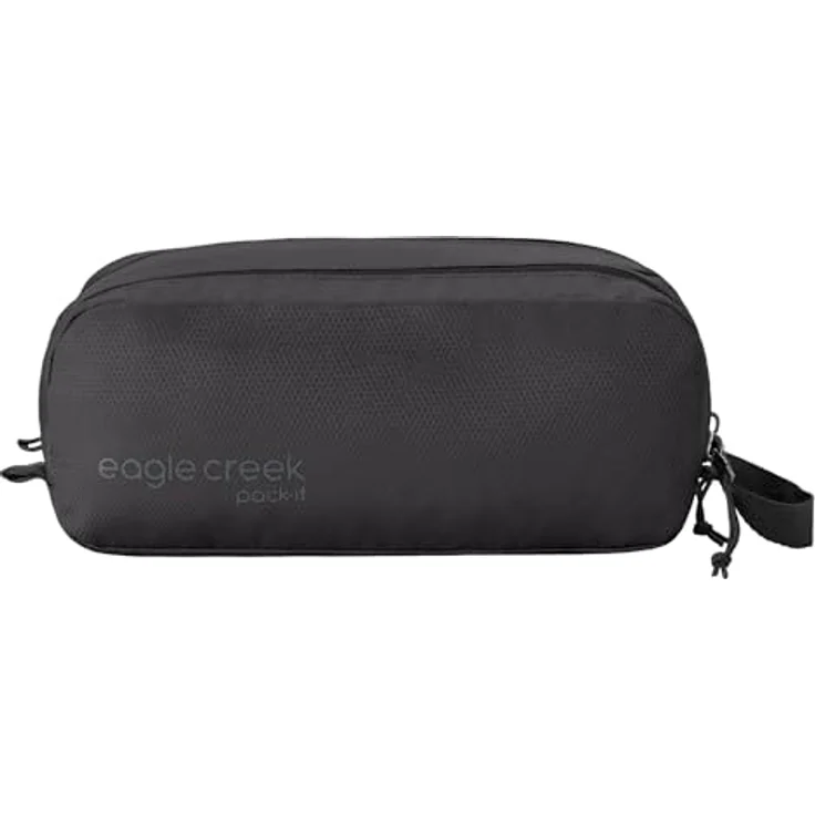 Eagle Creek Pack-It Reveal Quick Trip Black, Kulturbeutel aus recyceltem und wasserabweisendem Material, schwarz – Bild 3