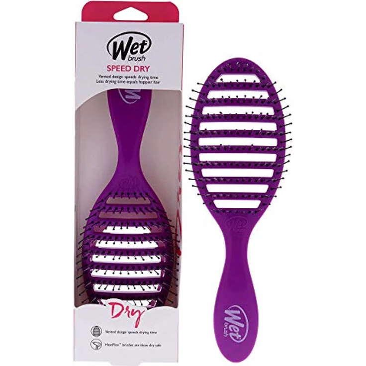 Wet Brush Speed Dry Brush - Purple for Unisex 1 Pc Hair Brush – Bild 1