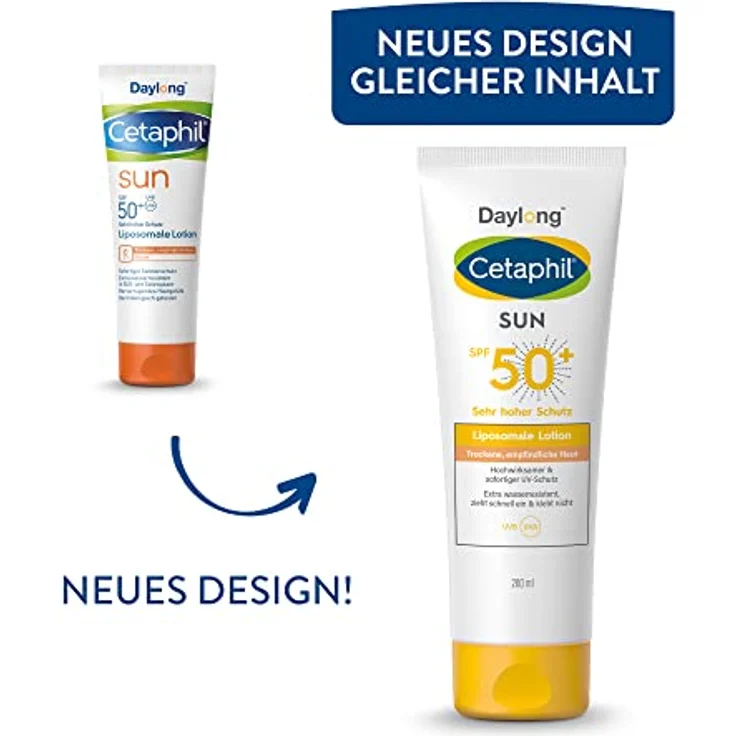 Cetaphil Produkte Cetaphil Produkte Cetaphil Sun Daylong SPF 50 liposomale Lotion Sonnencreme 200 ml – Bild 2