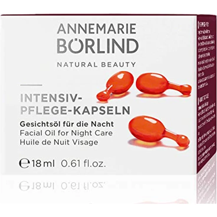 Annemarie Börlind Intensiv-Pflege-Kapseln 18 ml, für eine höhere Widerstandsfähigkeit, mit Ceramiden und Borretschsamenöl – Bild 2