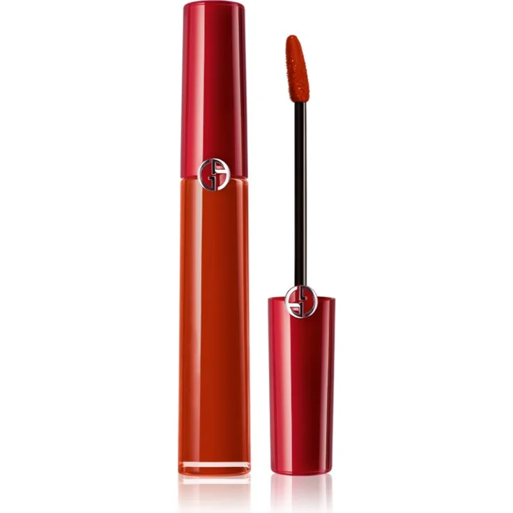 Armani Lip Maestro Liquid Lipstick, langanhaltender flüssiger Lippenstift, hohe Pigmentierung, Farbton 405 Sultan, 6.5 ml