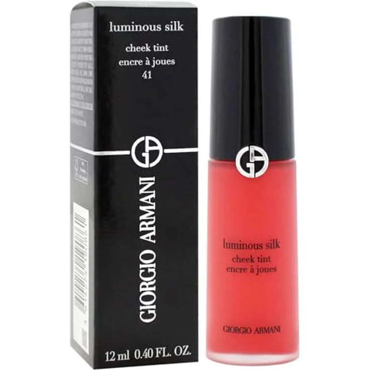 GIORGIO ARMANI Luminous Silk Cheek Tint No.41 Flaming Red, Flüssiges Rouge 12 ml – Bild 3