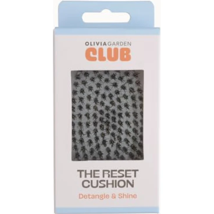 Olivia Garden Club THE RESET CUSHION Detangling & Shine Cushion, Damen-Haarbürste, blau, abnehmbares Kissen, sanftes Entwirren, für nasses und trockenes Haar – Bild 1