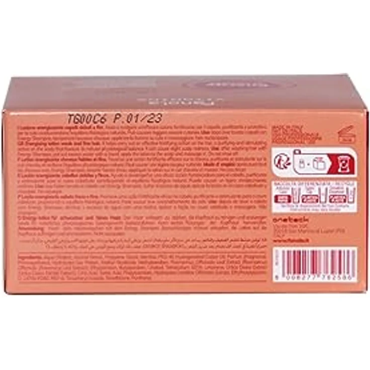 Fanola Vitamins Energy Be Complex Lotion 12x10ml - energiespendende Lotion, kühl und bequem, 12x10 ml – Bild 2
