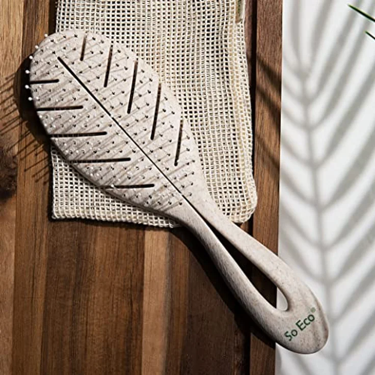 Invogue Detangling Leaf Hair Brush – Bild 3
