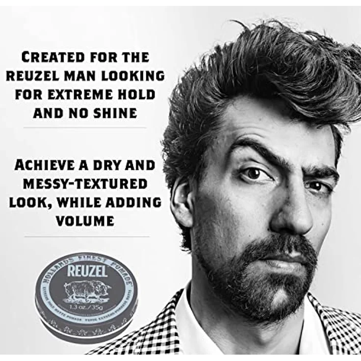Reuzel Extreme Hold Matte Pomade Grey 35 g – Bild 2