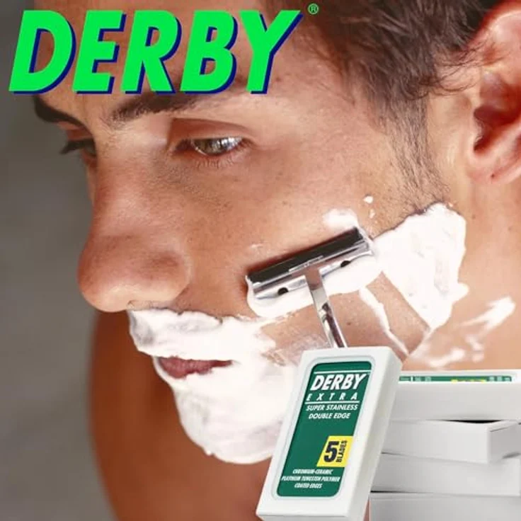 Derby Extra Double Edge Rasierklingen 100 Stück – Bild 6