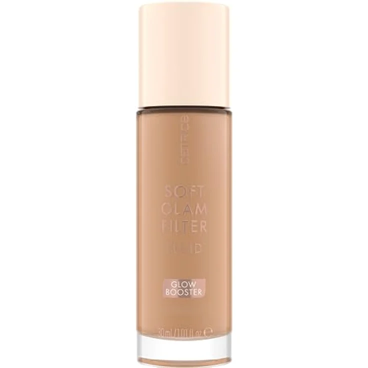 Catrice Soft Glam Filter Fluid, Basis, Nr. 030, Nude, pflegend, natürlich, glänzend, strahlend, vegan, ölfrei, ohne Parfüm, ohne Alkohol, 1er Pack (30ml) – Bild 2