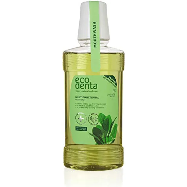 Ecodenta Mundspülung Antibakteriell Multifunktionelles - Mundwasser Mundgeruch Bekämpfen 250 ml