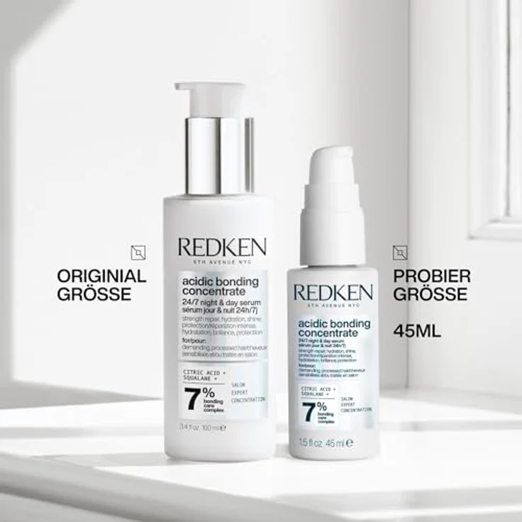 Redken Pflegendes Bonding Serum, Tiefenwirksame Reparatur für stärkeres Haar, Vegan, 24/7 Night & Day Serum, 1 x 50 ml – Bild 8