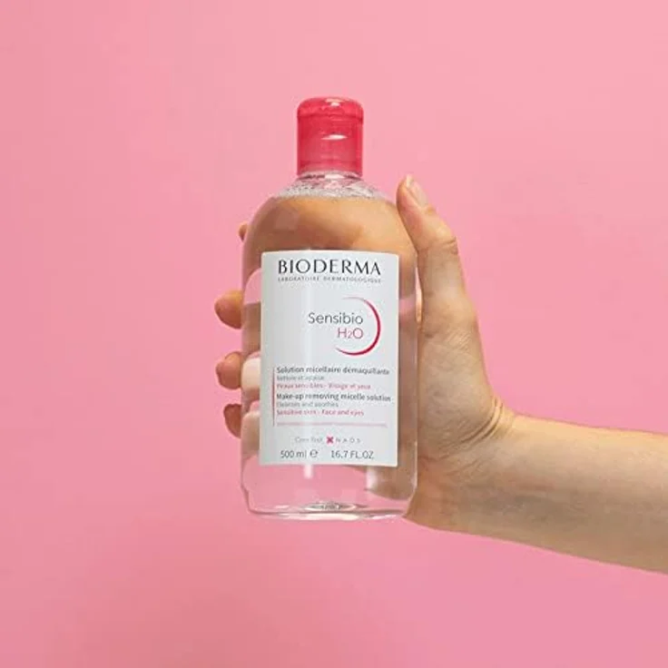Bioderma Sensibio H2O Solution Micellaire Lotion 500 ml, für empfindliche Haut geeignet – Bild 7