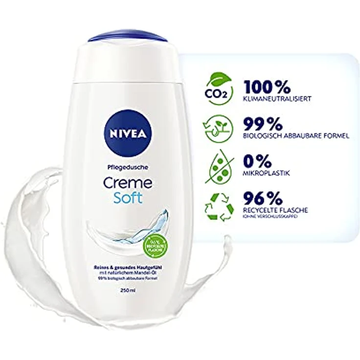 Nivea Cremedusche Creme Soft Pflegedusche Mit Mandel Öl 250 ml - Preisvergleich – Bild 6