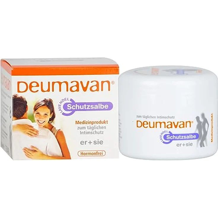 Deumavan Schutzsalbe Lavendel, 100 ml Fettsalbe zur Hautpflege vor und nach Beanspruchung – Bild 3