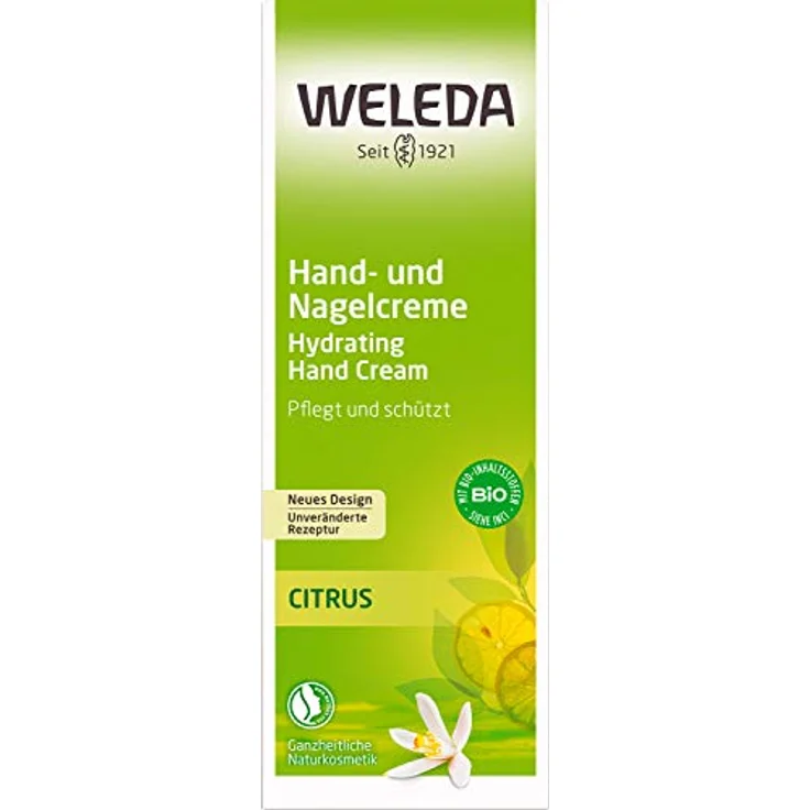 Weleda Citrus Hand- und Nagelcreme 50 ml – Bild 3