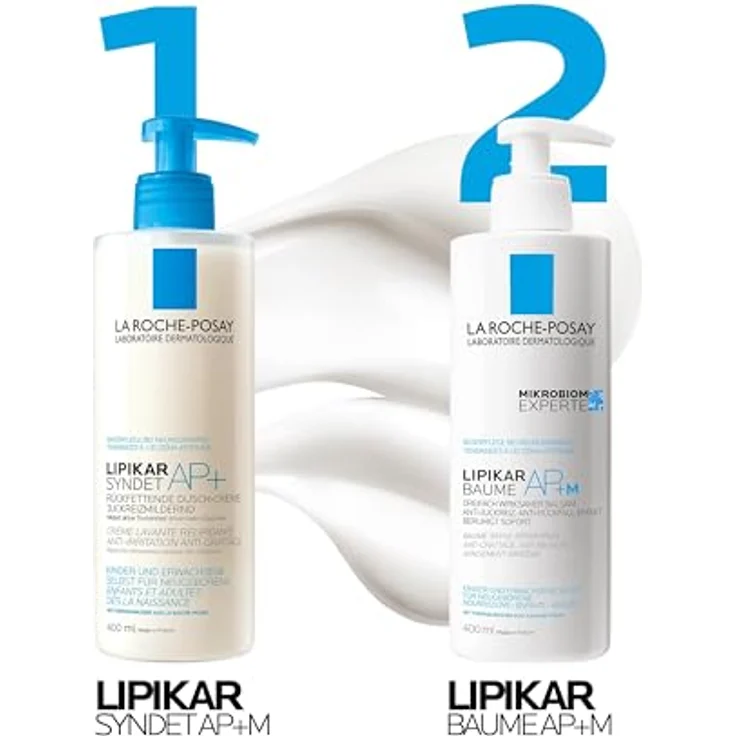 La Roche-Posay Balsam Lipikar Ap Baume Triple-Reparation 400 ml Tagespflege Inhalt: 400 ml, für Damen und Herren – Bild 8