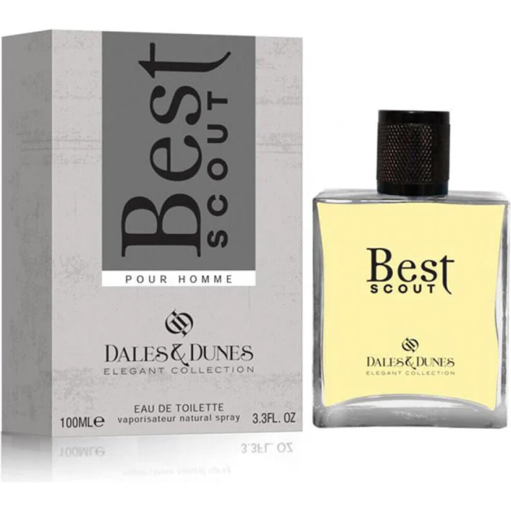 MAVURA Dales & Dunes Eau de Toilette Best Scout, Herren Parfüm mit frisch-würzigen Noten, 100ml - Duftzwilling / Dupe