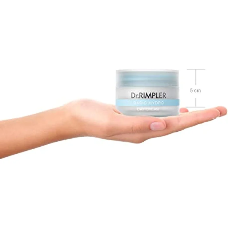DR. RIMPLER Tages-Creme „Hydro Day” zart schmelzend mit wertvollen Ölen und nicht fettend, 50ml. – Bild 5