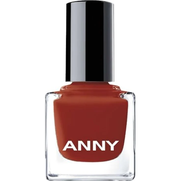 ANNY Nail Polish East Coast Heart, Hochwertiger Farb-Nagellack in warmem Terrakottarot, schnelltrocknend, splitterresistent, 15 ml – Bild 1